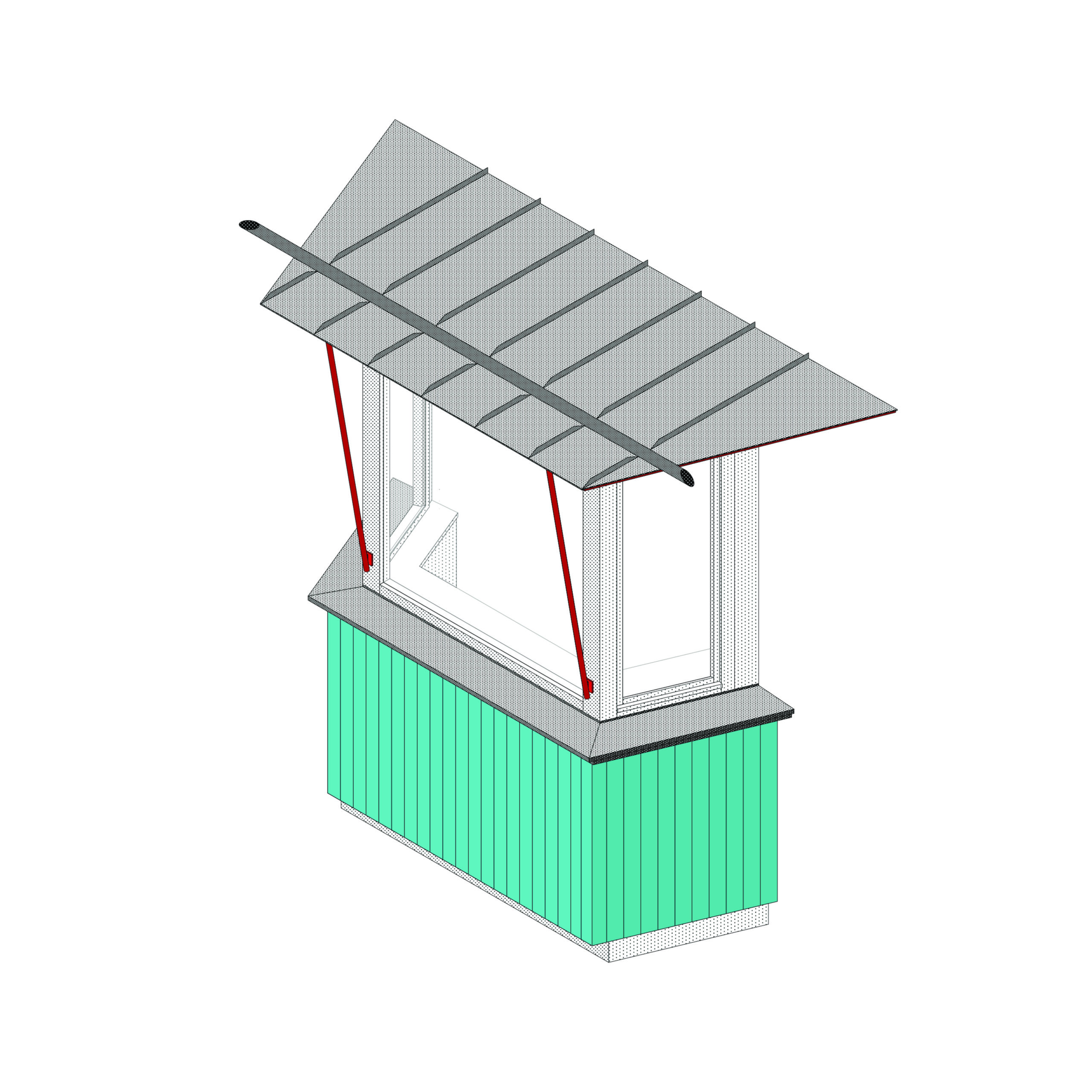 mua haus vogt axonometrie erker